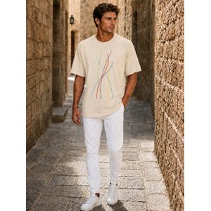 Hero Basics تيشيرت اوفر سايز مطبوع طيارات