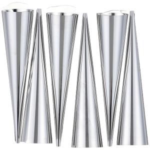 Stainless Steel Funnel Set (6 Pieces, Silver)