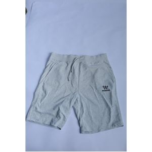 Kubo Plain Everyday Shorts with Adjustable Drawstring - Heather - Grey - L BRAND WONDER