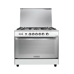 Fresh طباخ رقمي من Hammer - 90 في 60، 5 شعلات من الفولاذ المقاوم للصدأ