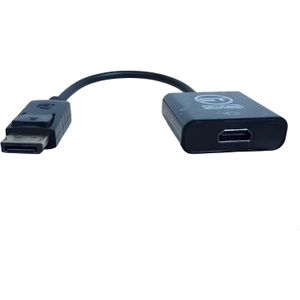 DisplayPort Adapter- DP To HDMI - Black - 20cm