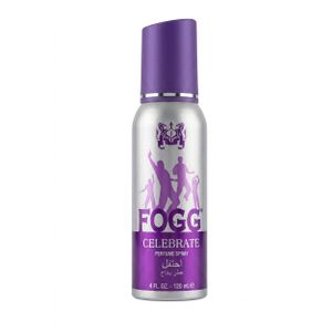 Fogg فوج سيلبريت "احتفل" عطر بخاخ ومزيل معطر للجسم للرجال - 120 مل