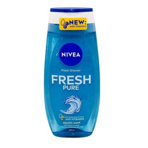 NIVEA جل استحمام فريش بيور برائحة مائية 250 مل