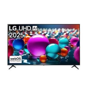 LG شاشة UHD AI UA84 مقاس 55 بوصة 4K HDR10، webOS 25 2025 - (بدون جهاز التحكم السحري)