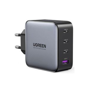 Ugreen GaN fast charger 3x USB Type C / USB Power Delivery 3.0 QuickCharge 4+ FCP SCP AFC 100W EU (CD226 40747)