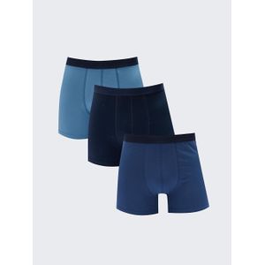 LC Waikiki Oversize Flexible Fabric Men's Boxer Trunks 3-Packs