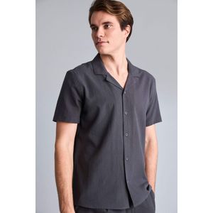 Defacto Modern Fit Resort Neck Cotton Short Sleeve Shirt