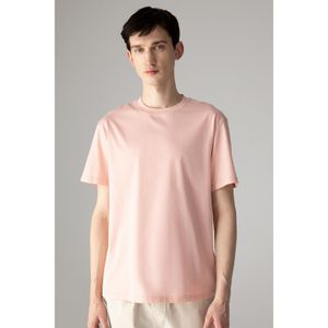 Defacto Man New Regular Fit Short Sleeve T-Shirt - PINK