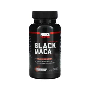 Force  Black Maca Capsules, 60 Capsules
