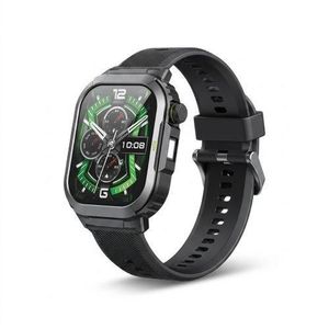 Oraimo ساعة Watch Lumos N-OSW 808 N الذكية – شاشة HD كبيرة 2.01 بوصة – مقاومة للماء IP68 – تتبع اللياقة والصحة – بطارية قوية – تصميم أنيق للرجال والنساء