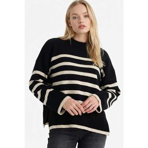 Defacto بلوفر بفتحة رقبة نصف عالية بمقاس فضفاض