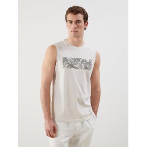 LC Waikiki Crew Neck Printed Men's Sleeveless T-Shirt