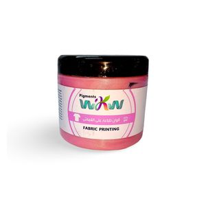 color printing on fabric, Pigment Quality, 225g, rose