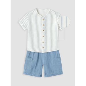 LC Waikiki V Neck Short Sleeve Boy Set 2-Packs