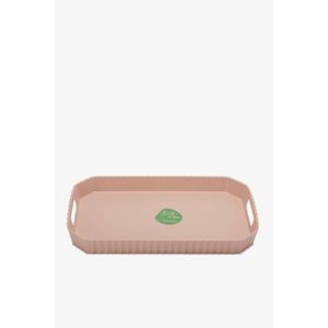 Carina Rectangular Ribbed Serving Tray