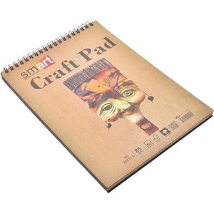DQ20613 Hard Cover Sketch Book A4 Suitable For Quick Sketching And Drawing  - White: Buy Online at Best Price in Egypt - Souq is now