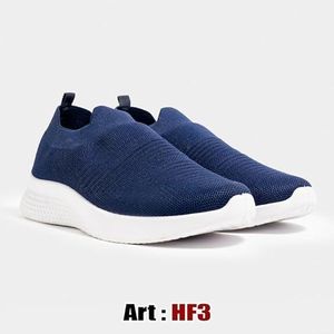 NOW SHOES حذاء رياضي حريمي سليب أون – خفيف ومريح للمشي اليومي بقاعدة مانعة للانزلاق - لون كحلي