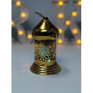 تشكيلة الفوانيس المعدن الذهبي