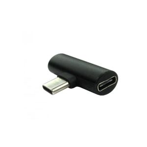 2 in 1 Type-C USB-C Audio Charging Dual Type-C Splitter Charger Earphone Cable Connector Converter For Android -Black
