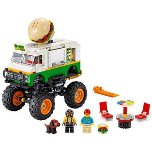 LEGO شاحنة البرجر العملاقة ليجو كريتور 3 في 1 عدد 499 قطعة - 31104
