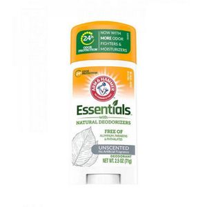 Arm & Hammer Essentials Unscented Deodorant Stick 71g