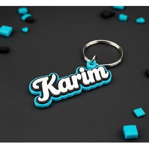سلسلة مفاتيح باسم كريم - سلسلة مفاتيح شخصية "كريم" هدية شخصية للأصدقاء والعائلة والعشاق وأفضل صديق في عيد الميلاد والذكرى السنوية والتخرج والكريسماس وعيد الحب والمجوهرات التذكارية