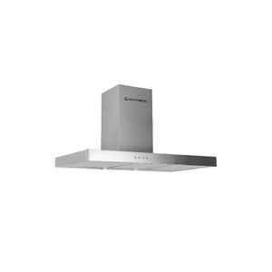 Ecomatic شفاط 90 سم 650 م3/ساعة شكل T من الفولاذ المقاوم للصدأ H96TB