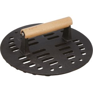 Berghoff  - cast iron slotted steak press 23cm