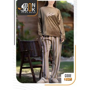 Bondok بيجامة نسائية شتوية قطعتين