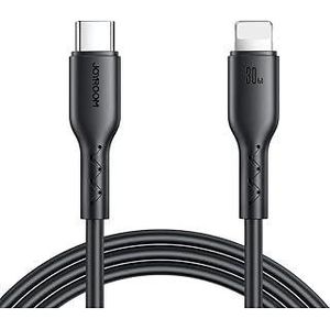 S-A26 Flash-Charge Series 30W Fast Charging Data Cable (Type-C to Lightning) 1m-Black