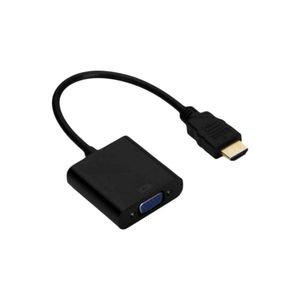 HDMI To VGA Cable Adapter Black