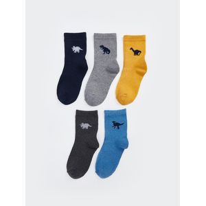 LC Waikiki Patterned Boy Socket Socks 5-Pack