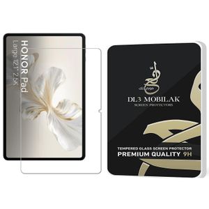 واقي شاشة، متوافق مع Honor Pad X8A Tempered Glass Film (HD Crystal) (Easy Installation) (Scratch Resistant) (9H Hardness)، من زجاج، تصميم مقاوم للخدش، تصميم نحيف وخفيف - شفاف