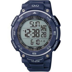 Q&Q Digital White Dial Men's Watch M124J006Y