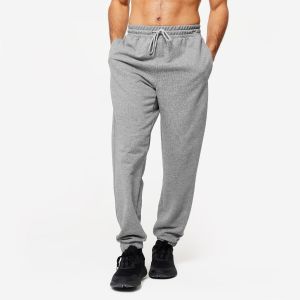 Decathlon بنطلون رجالي بقصة عادية - رمادي