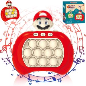 Pop It Electronic, Fast Push Bubble Game, Puzzle Pop Interactive Games, Electronic Pop It Toy, Quick Push Bubbles, Pop Push it Controller Games, for Kids and Adults (M4)