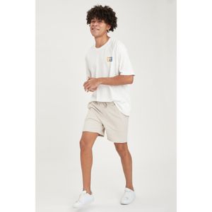 Defacto Slim Fit Basic Cotton Combed Cotton Shorts
