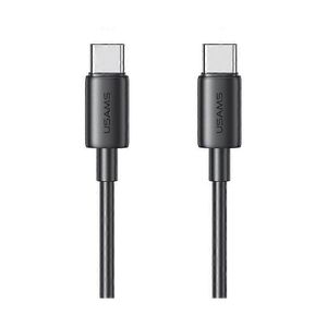 USAMS SJ711 Type-C To Type-C 60W Fast Charging Data Cable - YD Series 1M - Black