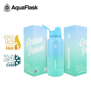زجاجة مياه حرارى ستانلس ستيل بعليقة + قاعدة  Dream 4 Ocean Breeze 32oz 946ml