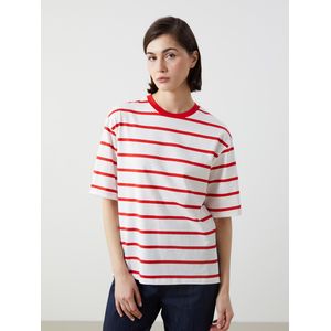 LC Waikiki Crew Neck Striped Women's T-Shirt