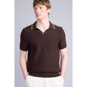 Defacto تيشيرت بولو نص كم قصة عادية