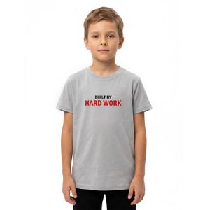 Andora Smoke Grey Slip On Cotton Boys T-Shirt