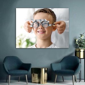 Smile Gallery Modern Eye Clinic Wall Art- 40 X 30 Cm