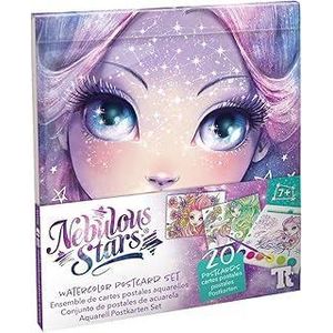 Nebulous Stars Watercolor Postcard Kit