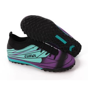 CURVA Fury 2 Elite Turf TF Football Shoes - Purple
