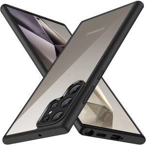  جراب حماية متوافق مع سامسونج جالاكسي S22 الترا (6.8) من الدرجة العسكرية، مضاد للصدمات والاصفرار، جراب حماية كامل ممتص للصدمات مع واقي لعدسة الكاميرا - اسود 