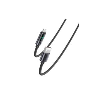 Yesido CA122L 1.2Meter LED Indicator Nylon Braided USB To Lightning Fast