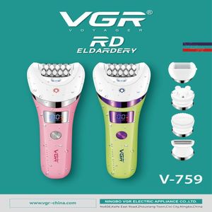 VGR V-759 ماكينة حلاقة نسائية احترافية 5 في 1
