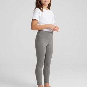 AlNasser Senior Girls Slim Leggings - Grey