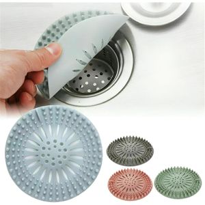 Silicone Drain Cover for Hair and Food - Anti-clogging Stopper for Kitchens and Bathrooms - Flexible Strainer for Cleaning Food and Hair Residues - High Quality